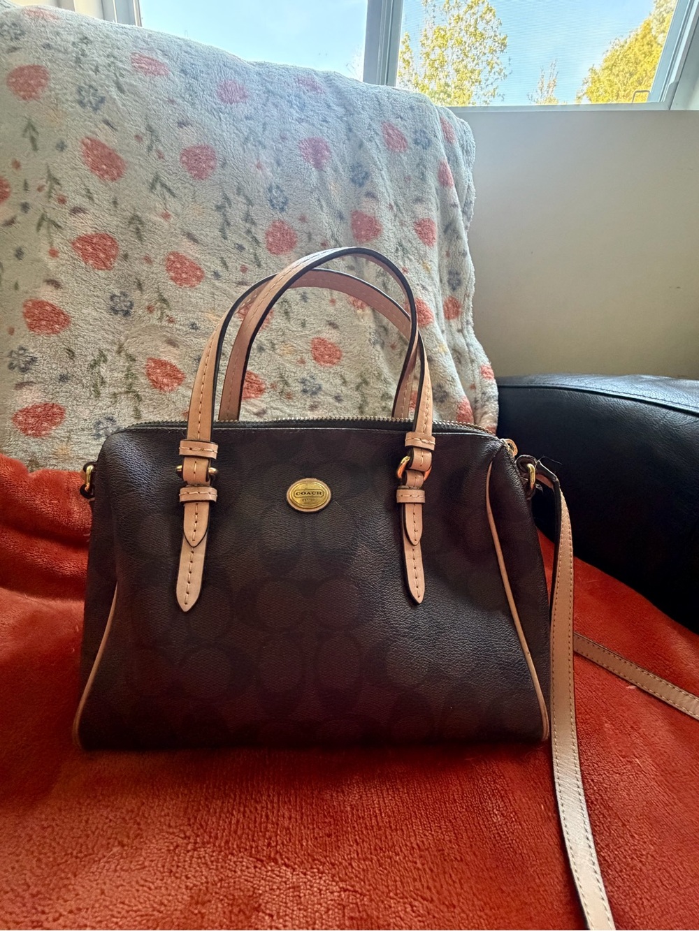Coach Brown Bennit Mini Bag Authentic & Vintage